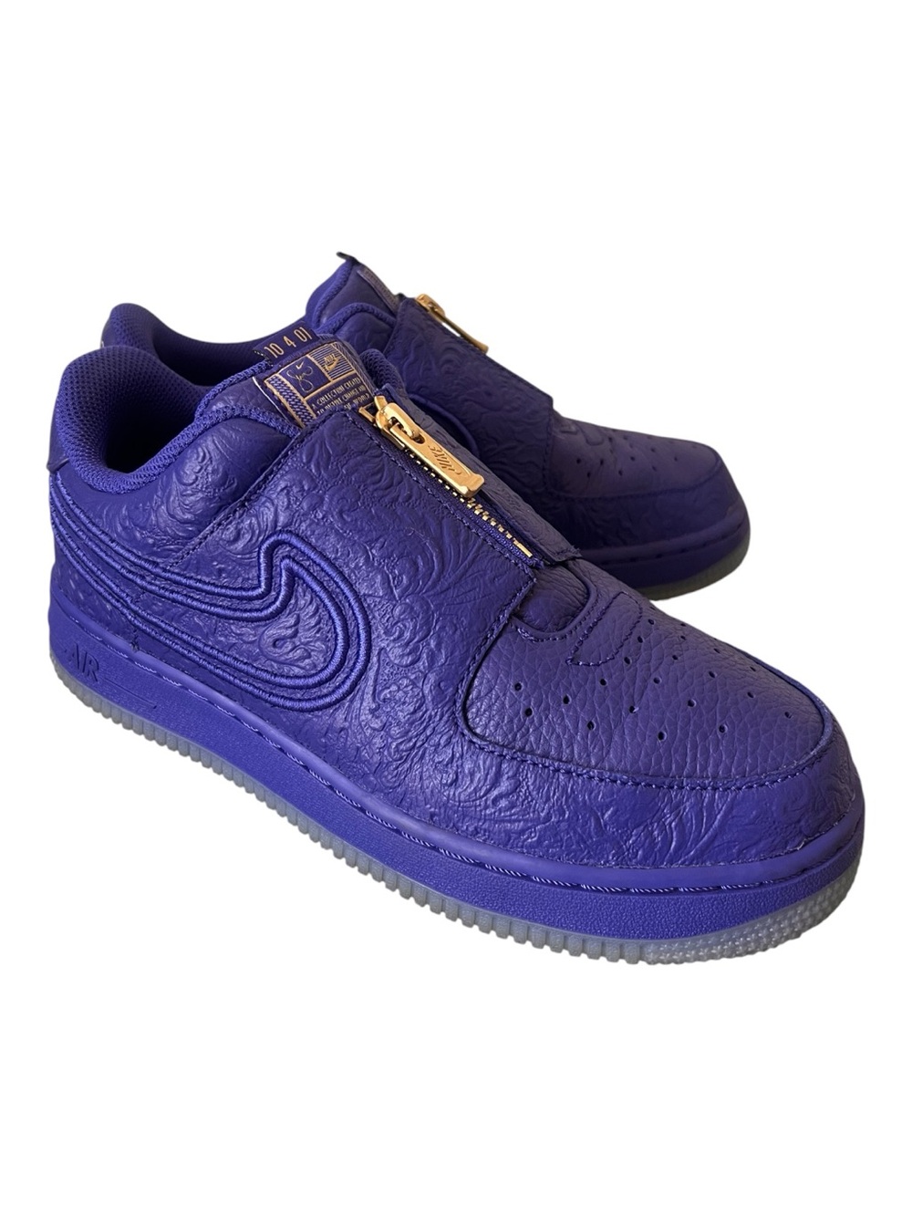 Nike Air Force 1 Low LXX Zip Serena Williams Lapis Women’s 7.5 Purple Blue Shoes